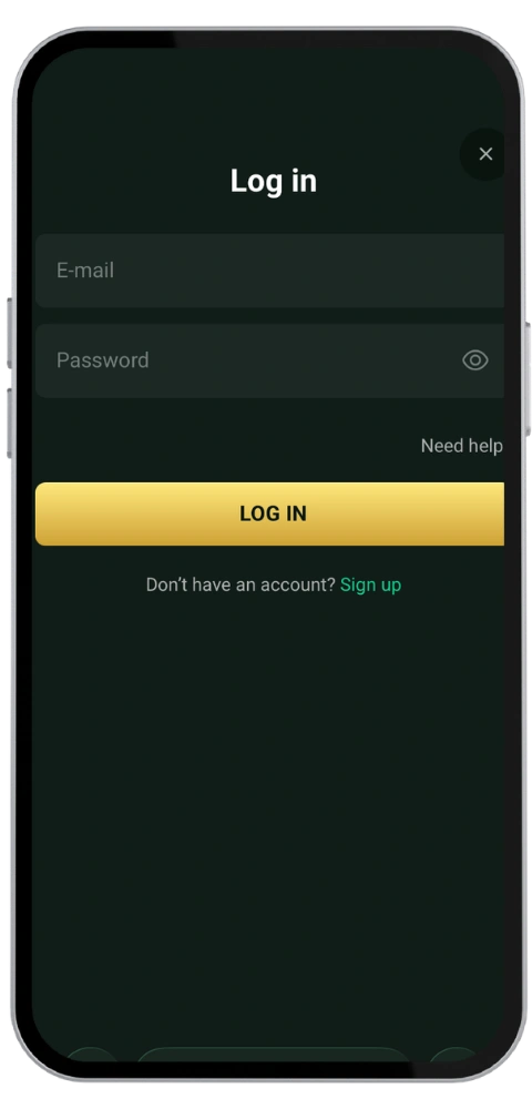 Goldex Casino s'identifier